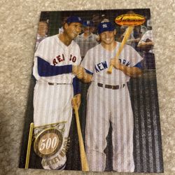 Mickey Mantle & Ted Williams- Baseball Legends