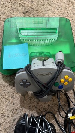 Nintendo 64 with Various Games