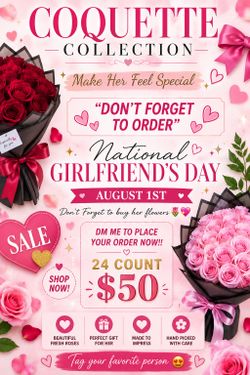 National Girlfriend Day SALE📍📍📍📍📍📍