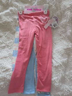 Toddlers Girls 3 pc legging heart set