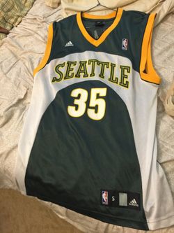 Throwback Kevin durant Seattle jersey (small)