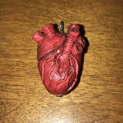 Heart necklace pendant (made by me)