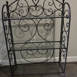 Elegant Scroll 3 Tiered Shelf 