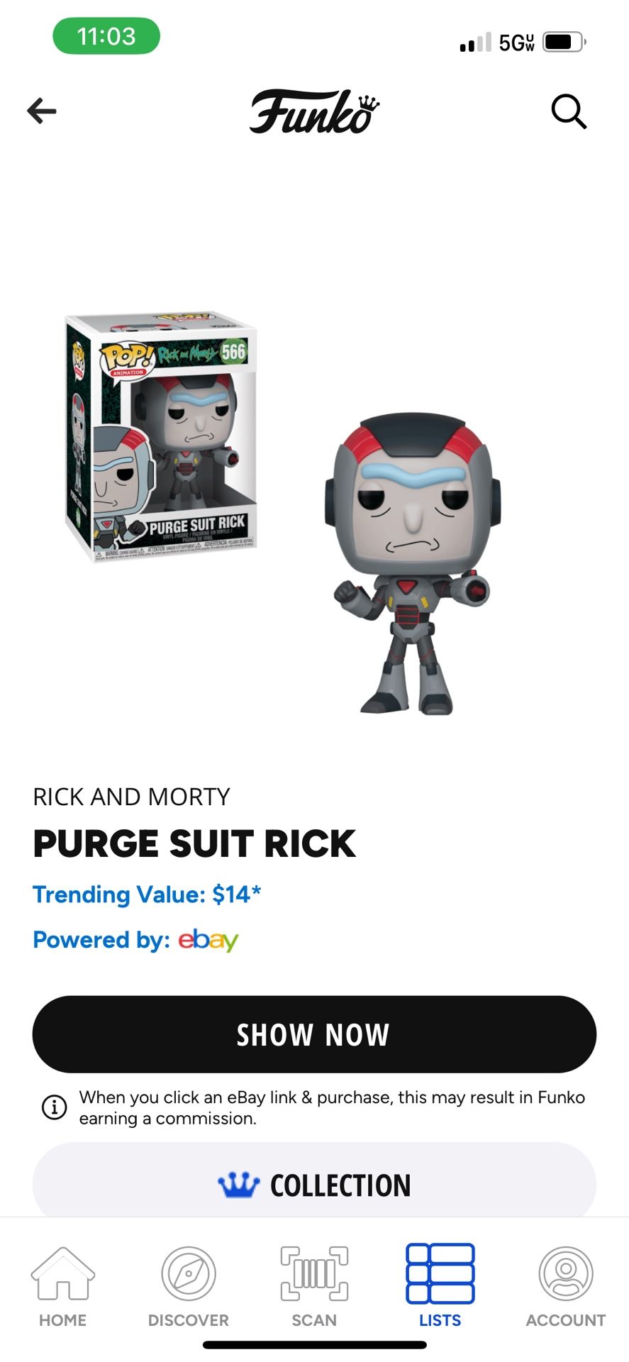 Funko Pop ( Rick And Morty ) 