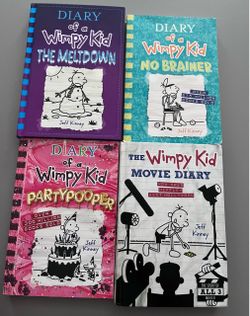 Diary of a Wimpy kid (4 books)