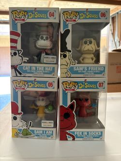 Dr Seuss Funko Pops