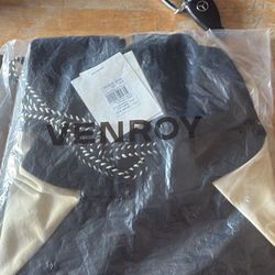 venroy black and white hoodie for women 