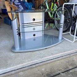 Glass Tv Stand 