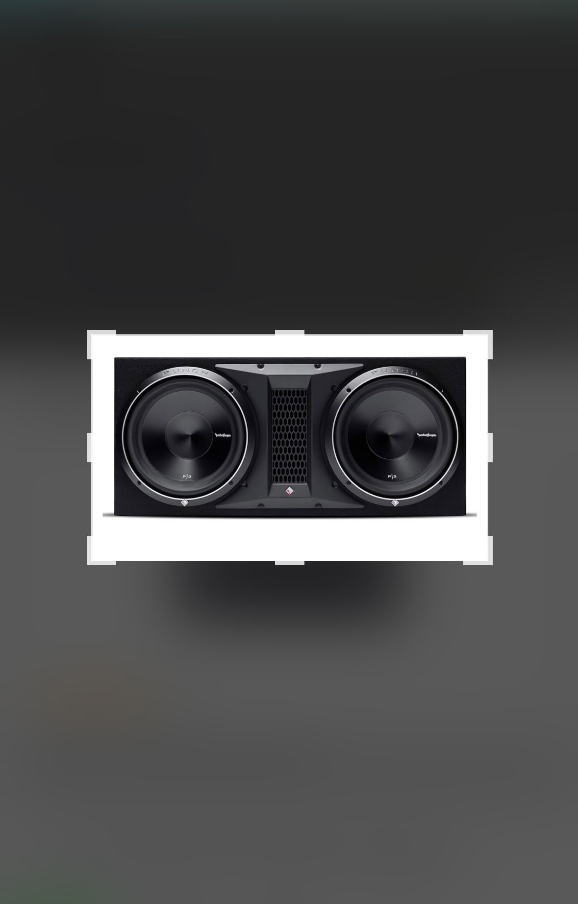 Rockford Fosgate P3-2X12 Subs