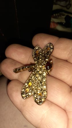 Dragonfly brooch