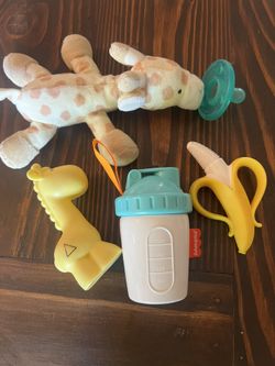 Baby Pacifier/ Teething/ Rattler Gift Bundle