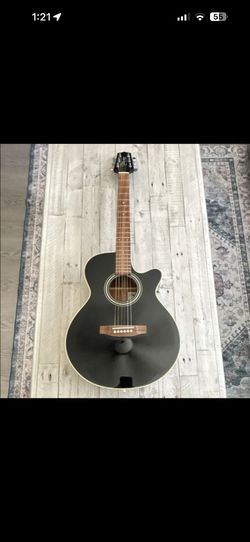 Takamine G Series G260C BL Dreadnought 6-String Black w/ Gig Bag