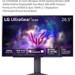 LG 27GS95QE 27-inch Ultragear OLED Gaming Monitor 
