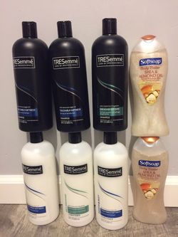 Tresemme shampoo and conditioner 835ml 2body wash bundle for $25/ pick Up Gahanna