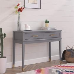 *Brand New* Cosmopolitan Westerleigh, Graphite Gray Console Table