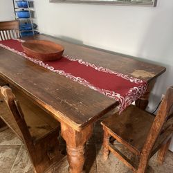 Rustic Farmhouse Table 