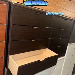 Kathy Espresso Dresser Cajonera Chest 