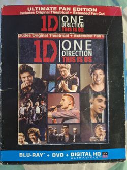 One Direction This Is Us Blu-ray Ultimate Fan Edition
