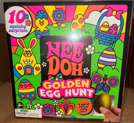 NeeDoh Golden Egg hunt Advent Calendar*CASH ONLY*