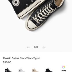 Chuck 70 Vintage Canvas women 8.5 men’s 6.5 converse