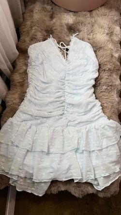 Women Mini Loght blue dress
