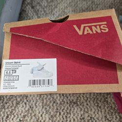 Toddler Unicorn Vans Size 6.5