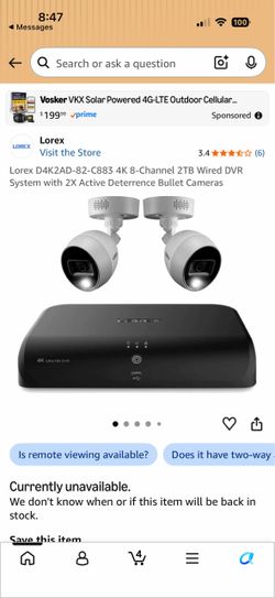 Lorex home security system