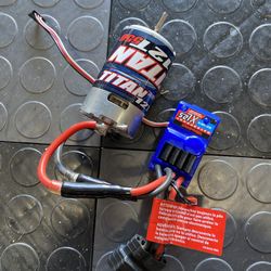 Traxxas Xl2.5 Esc & Titan 12t Motor 