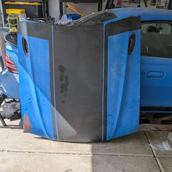 94-98 Ford Mustang Hood (Fiberglass Stock Setup)