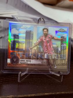 Lionel Messi Inter Miami CF 2025 Topps Chrome MLS Big City Strikers