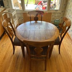5 Piece Wooden Dining Set