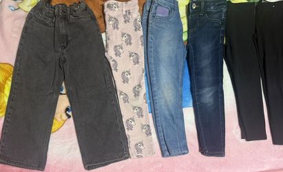 Girls 4/5T Pants & Leggings Bundle 