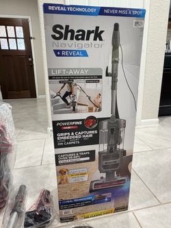 Shark Navigator + Reveal Lift-Away Vacuum