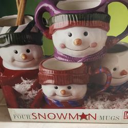 Snowman Mugs