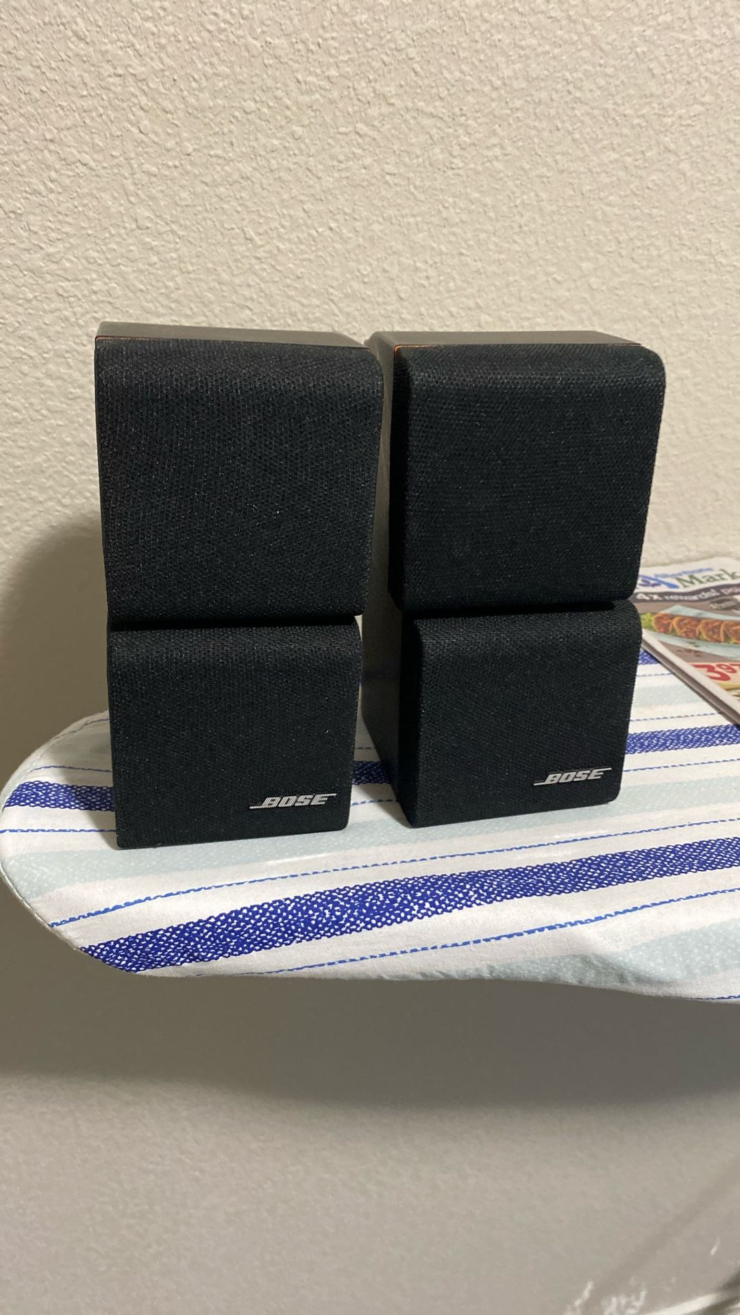 Bose Double Dual Cube Speakers