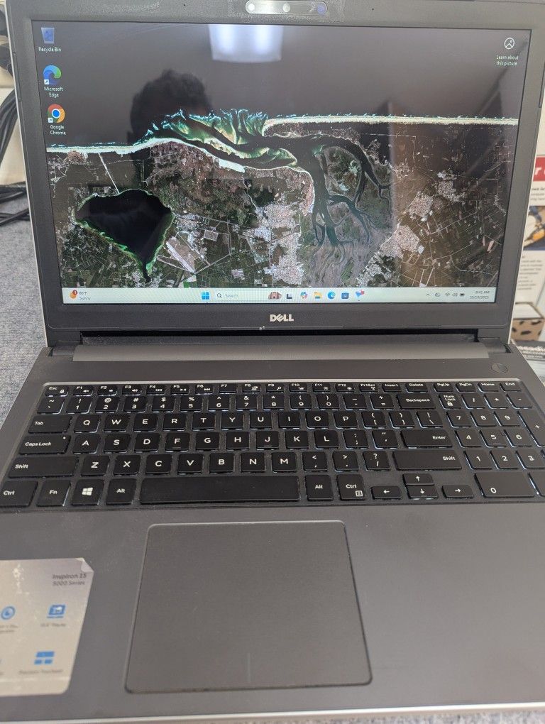 15.6" Dell Laptop Inspiron 5559 Core I5 6200 500gb SSD 16gb Ram Backlit KB Windows 11 Office 2019