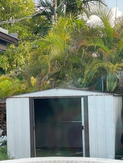 Scrap metal shed (assembled)