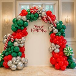 Christmas Balloon Garland