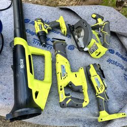   Ryobi Tool Set 