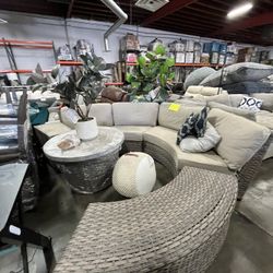 Outdoor Patio Set With Fire Pit from Costco 