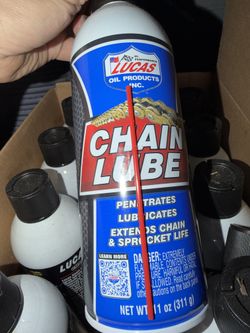 Lucas Oil Products Semi Synthetic Spray Chain Lubricant 
