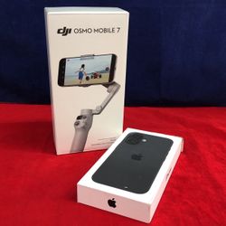 iPhone 16 128GB With DJI Osmo Mobile 7 