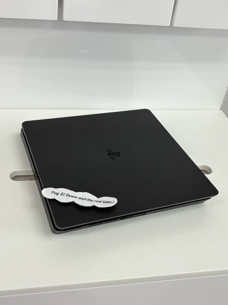 Sony Playstation 4 Ps4 Slim 512GB Gaming Console - $1 To Take it Home same Day and Pay the Rest later!