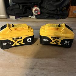 Dewalt 10 AH 20V Batteries