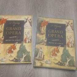 Vintage 1946 A Treasury Of Grand Opera Edited By Henry W Simon With Cover