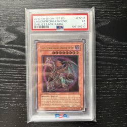 YuGiOh Chaos Emperor Dragon PSA 5
