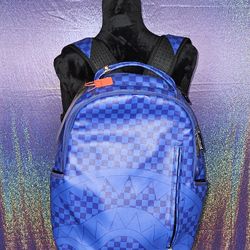 Sprayground Blue Backpack