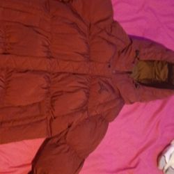 Maroon Jordan Puffer