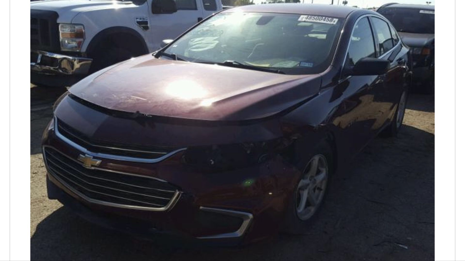 2016 Chevy Malibu parts only