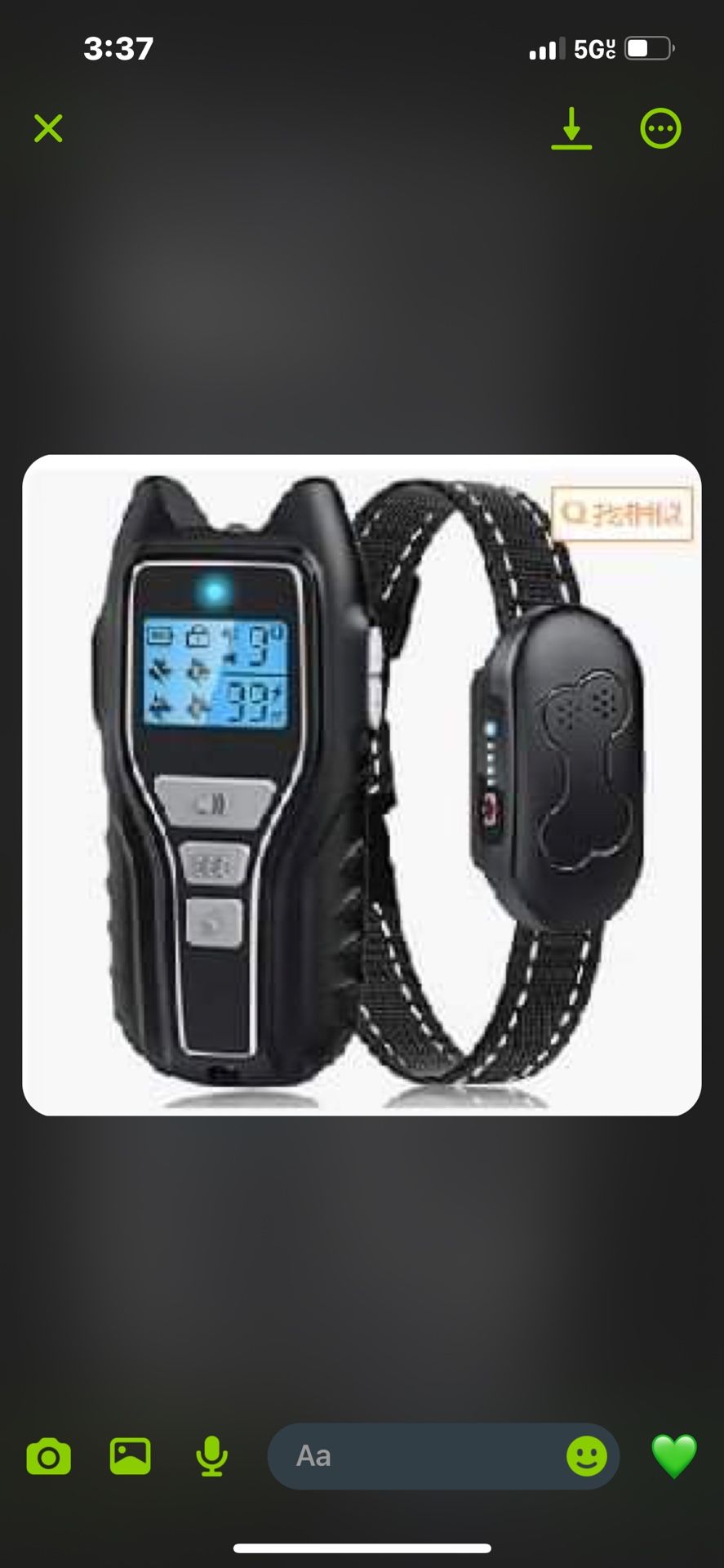 Dog Bark Training Collar